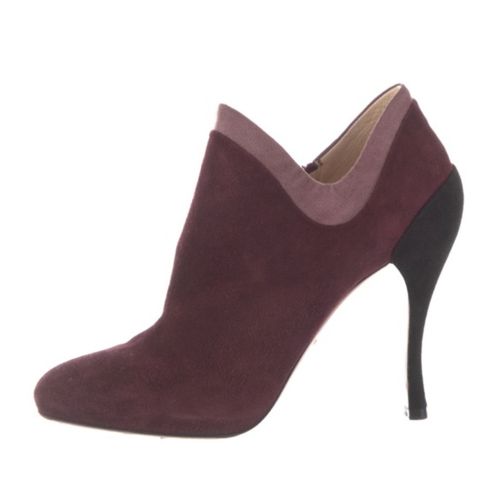 Prada Suede Booties